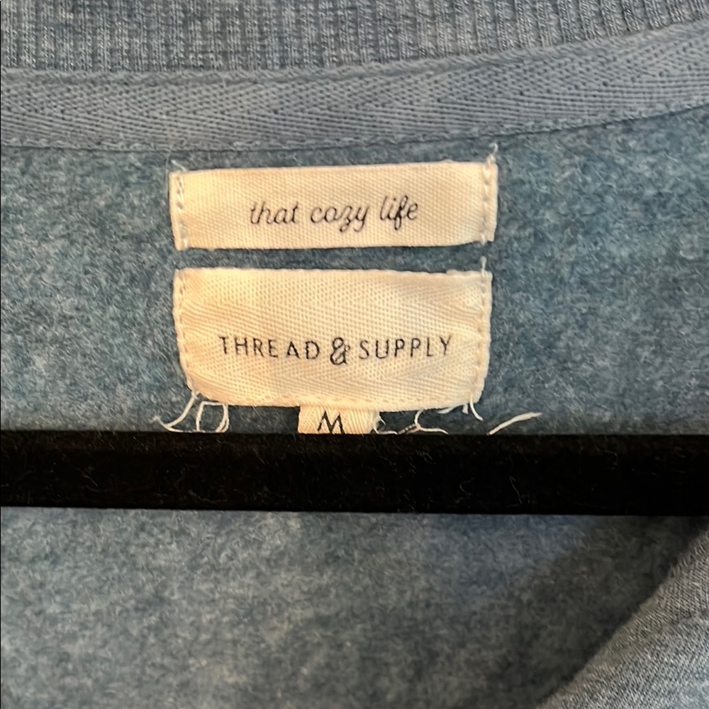 Thread & Supply Soft Blue Sweater - Picture 2 of 7